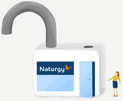 Imagen candado abierto